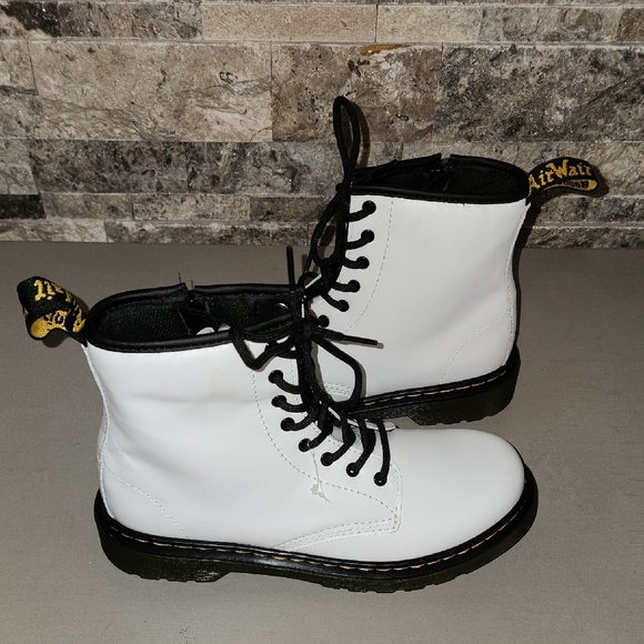 Dr. Martens Shoes - Dr. Martens Brand New No Tag No Size White Leather Boots